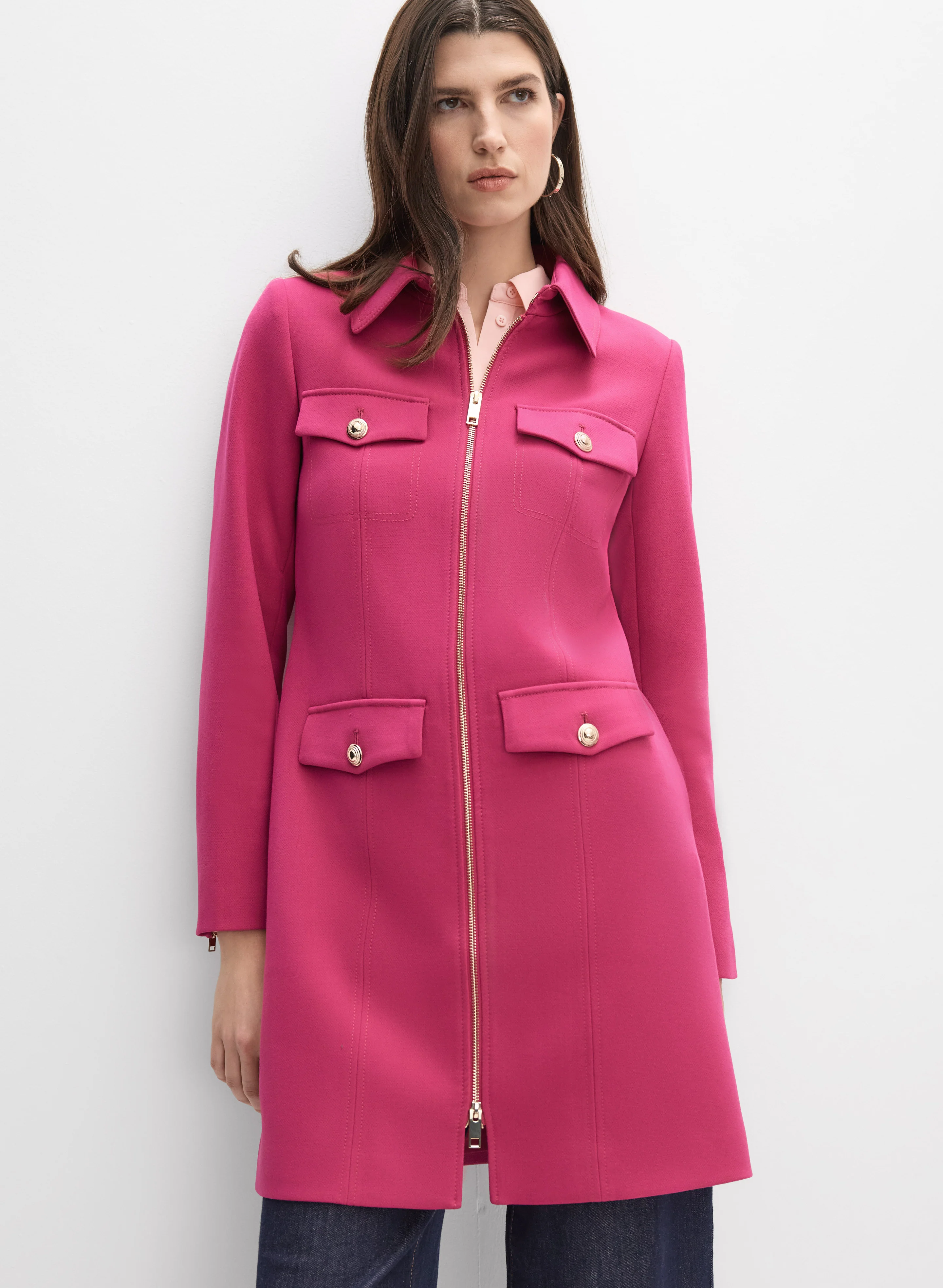 Zip-Up Rain Jacket
